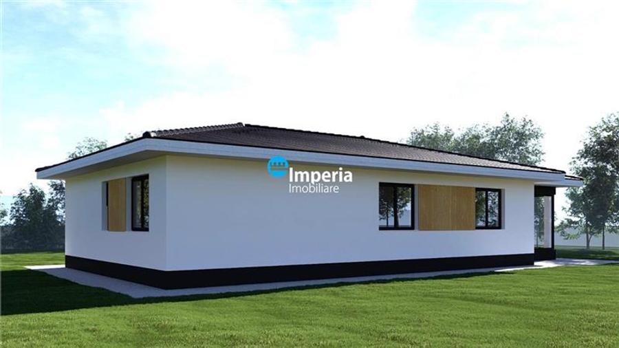 Casă individuală cu 4 camere cu Teren 500 Mp în Horpaz