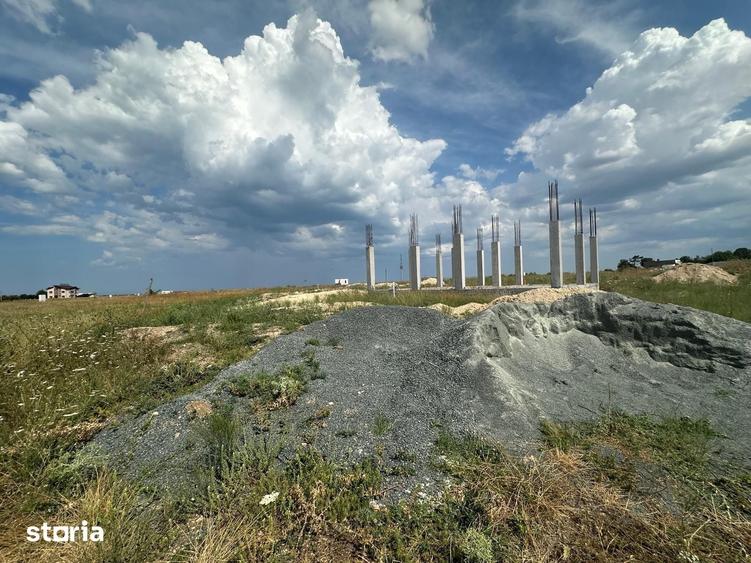teren de vanzare Techirghiol cu fundatie si autorizatie construire - 5