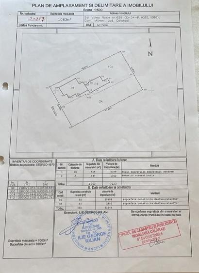 Casă individuală cu 5 camere cu Canalizare în Valea Roșie
