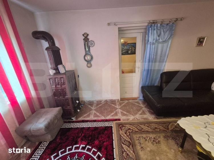 Casă cu 2 camere cu Teren 200 Mp în Central