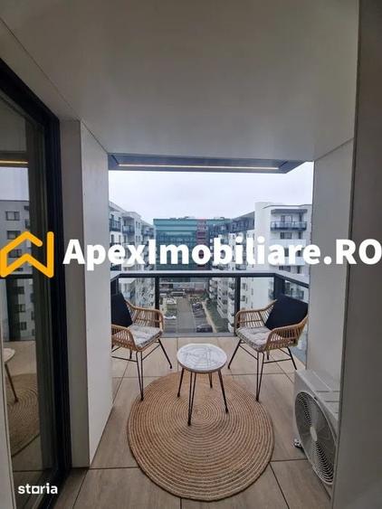 Garsonieră decomandată, mobilată în Pipera
