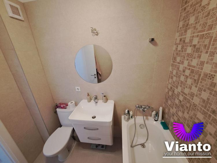 Apartament cu 3 camere semidecomandat, mobilat în Industrial Est