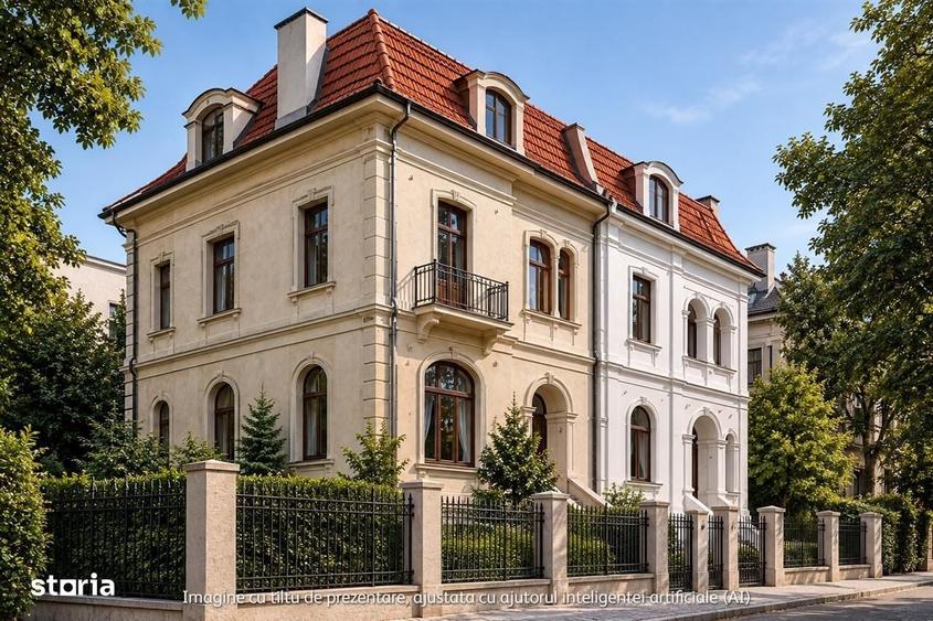 Casă cu 4 camere în Dorobanți
