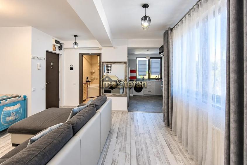 Apartament cu 2 camere semidecomandat în Năvodari