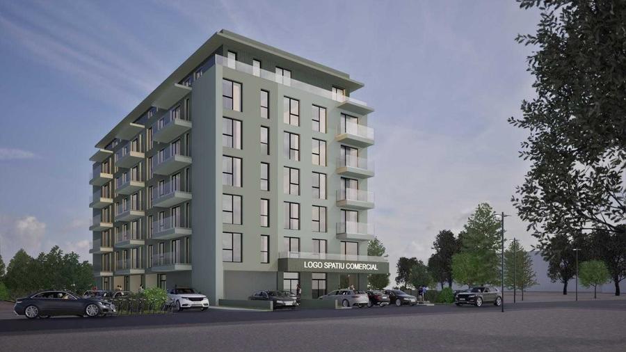 Apartament cu 2 camere decomandat în Exterior Vest