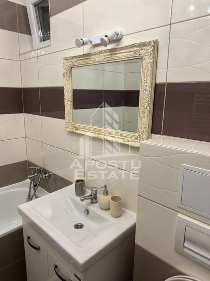 Apartament cu 2 camere semidecomandat, mobilat în Lipovei