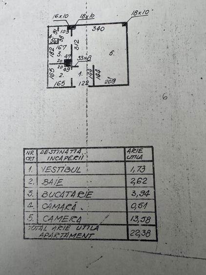 Garsonieră semidecomandată în Dobroești