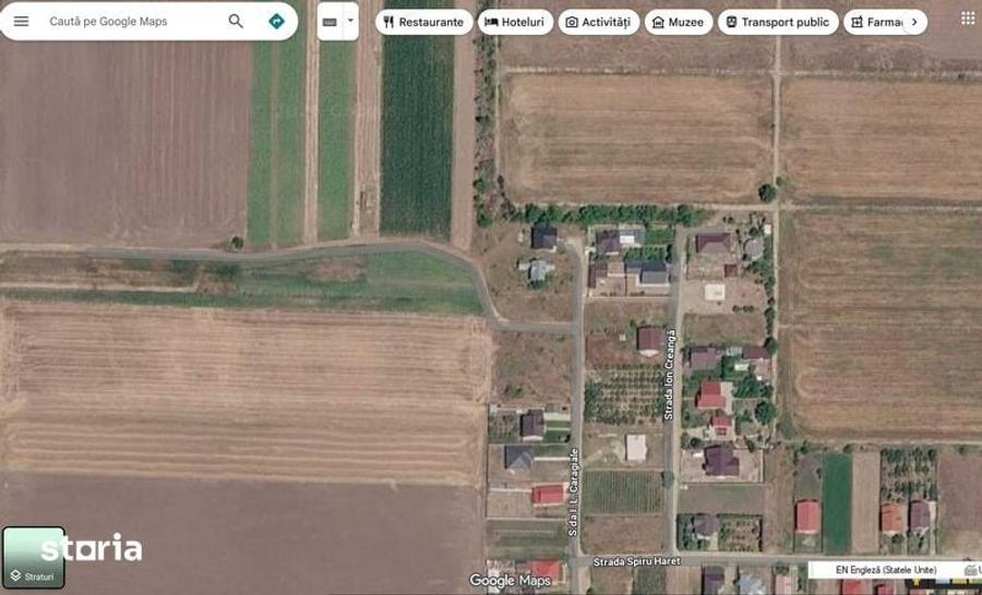 Teren de 1044 mp, în Munteni