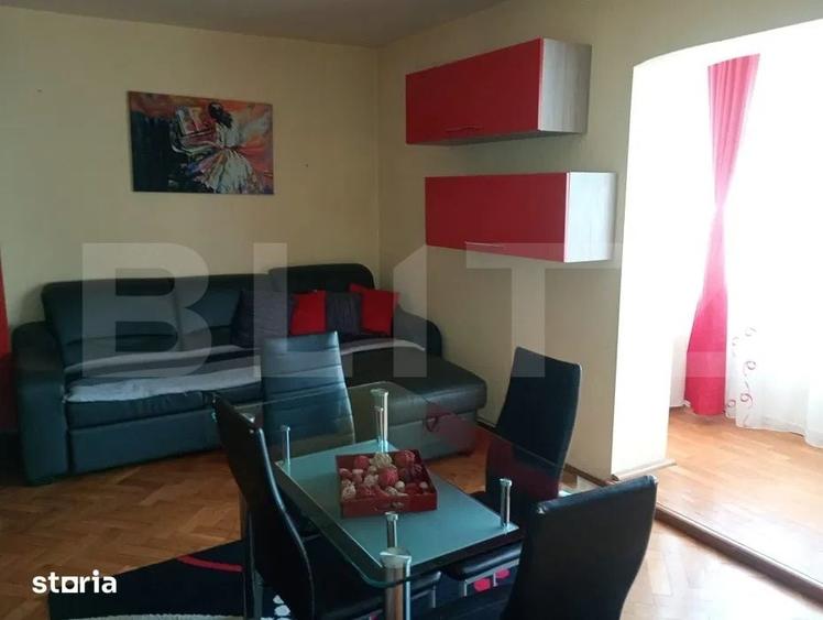 Apartament cu 3 camere, mobilat în Mărăști