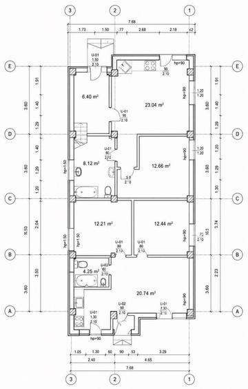 Apartament cu 4 camere în Fundeni