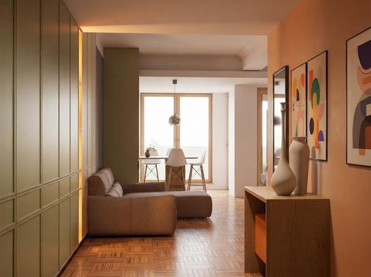 Apartament cu 2 camere semidecomandat în Burdujeni