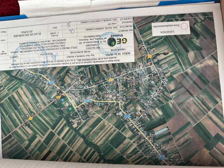 Casă cu 2 camere cu Teren 1300 Mp în Brezoaia