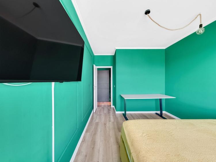 Apartament cu 2 camere semidecomandat, mobilat în Circumvalațiunii