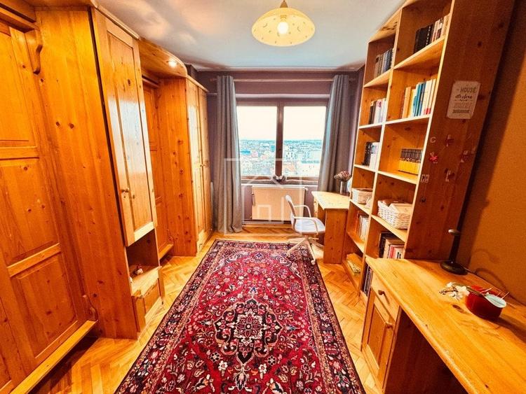 Apartament cu 4 camere decomandat, mobilat în Mihai Viteazul