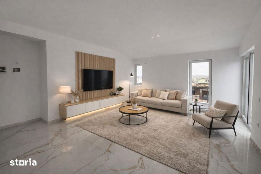 Apartament cu 3 camere decomandat în Șagului