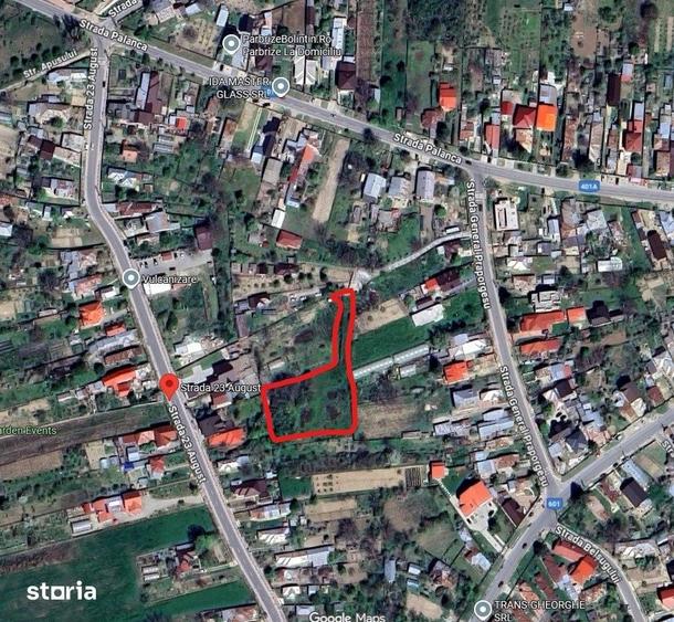 Teren de 1623 mp, în Central