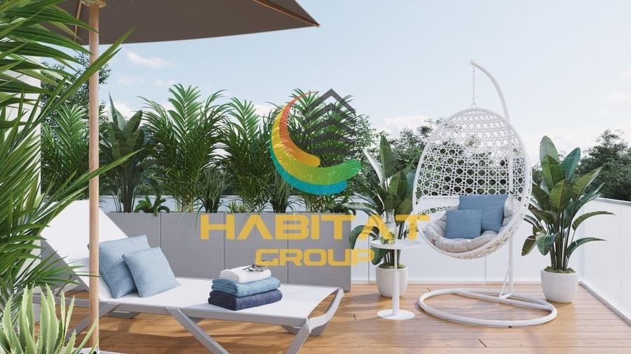 Penthouse cu 3 camere decomandat, mobilat în Nord-Vest