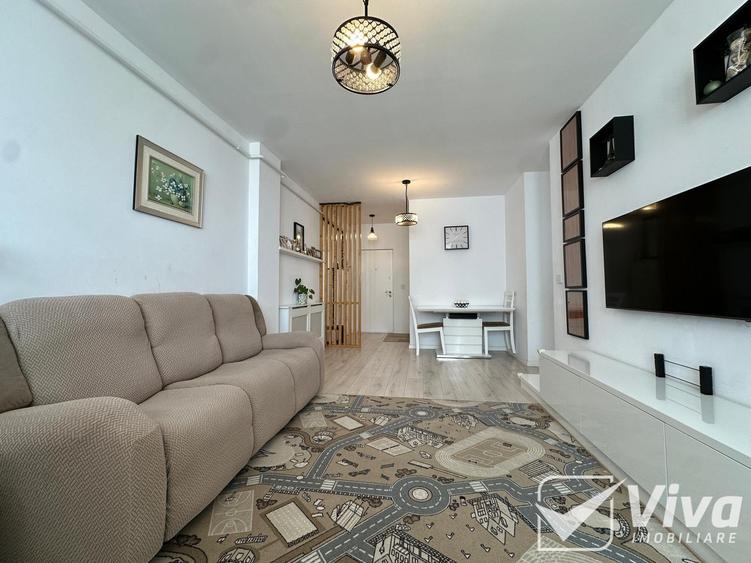 Apartament cu 3 camere semidecomandat în Cug