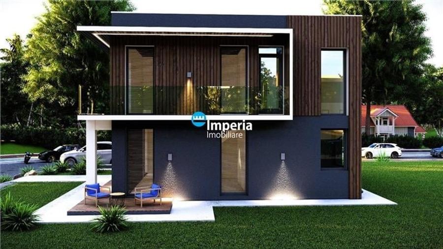 Casă individuală cu 5 camere cu Teren 500 Mp în Rediu