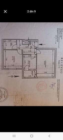 Apartament cu 2 camere decomandat în Central