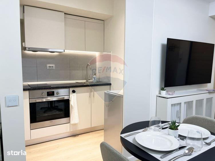Studio modern, complet mobilat | Nordul Capitalei | - 7