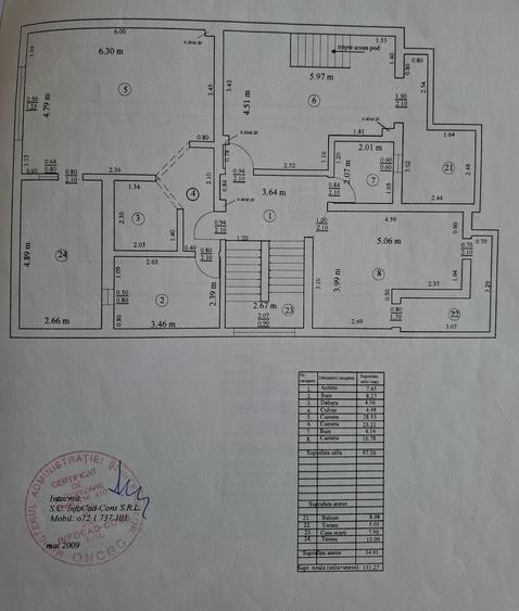 Casă cu 1 camere cu Teren 420 Mp în Central