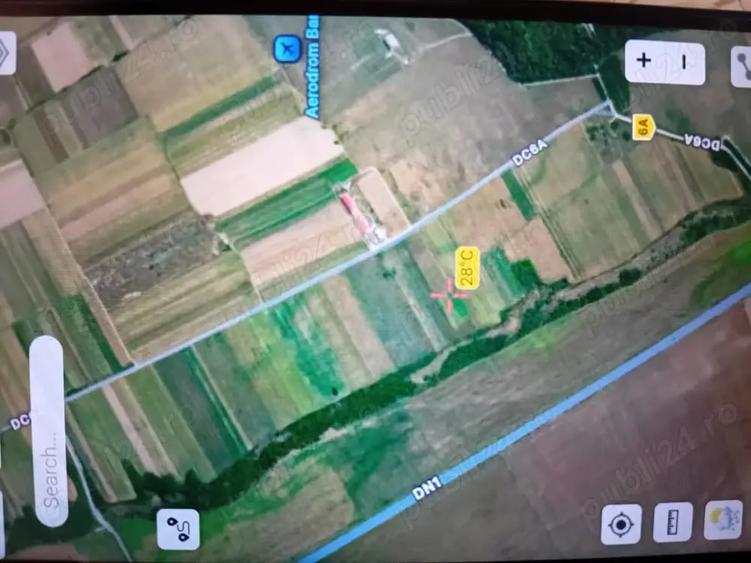 Teren de 1200 mp, în Urleta