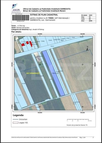 Teren Construcții intravilan de 8044 mp, în Dărmănești