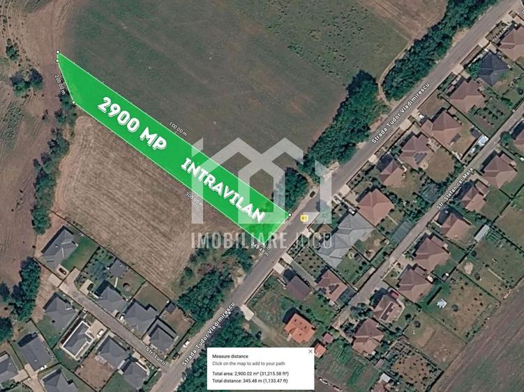 Teren Construcții intravilan de 2900 mp, în Jucu de Sus