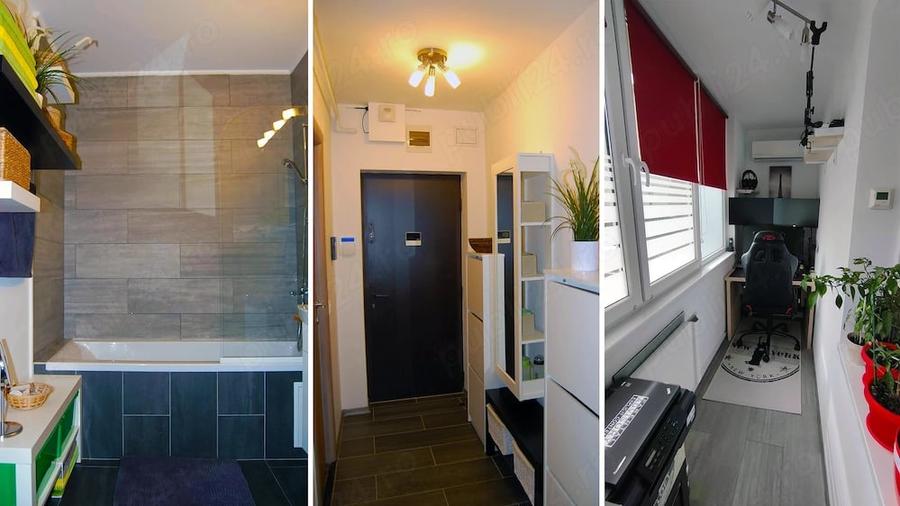Apartament cu 3 camere semidecomandat în Florești