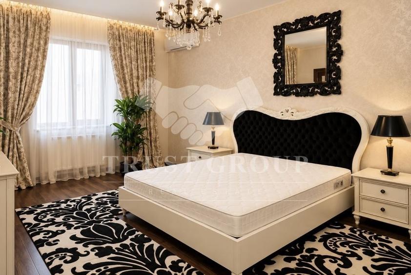 Apartament cu 3 camere decomandat, mobilat în Herăstrău