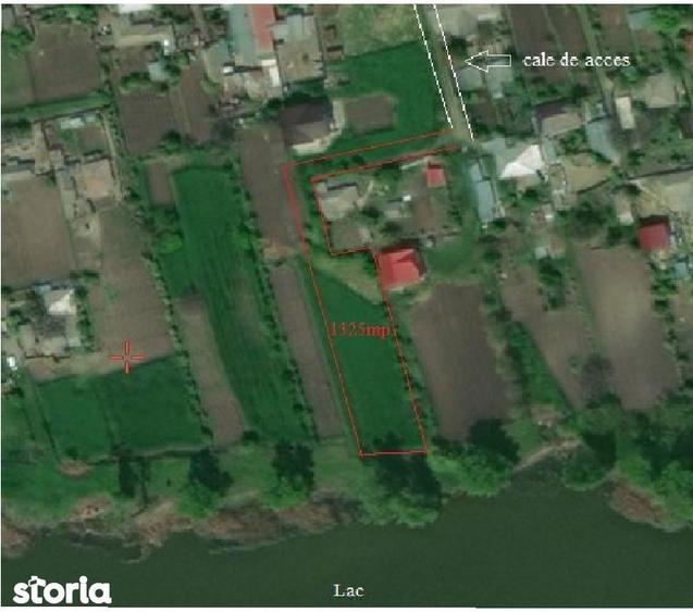 Teren 1.325 mp Budai, Ia?i, langa lac , cu acces din Strada Principala - 1