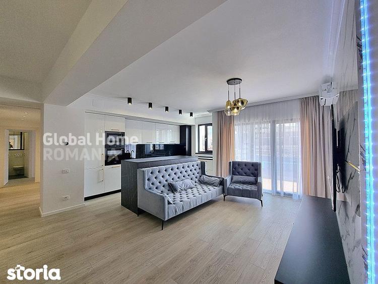 Apartament cu 4 camere, mobilat în Central