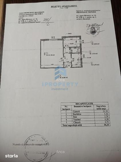 Garsonieră decomandată în Vitan