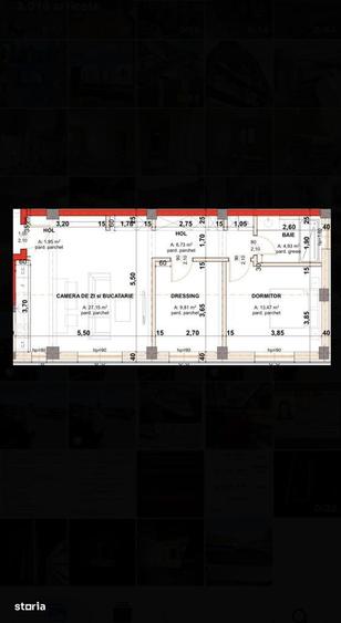 Apartament cu 2 camere decomandat în Bran