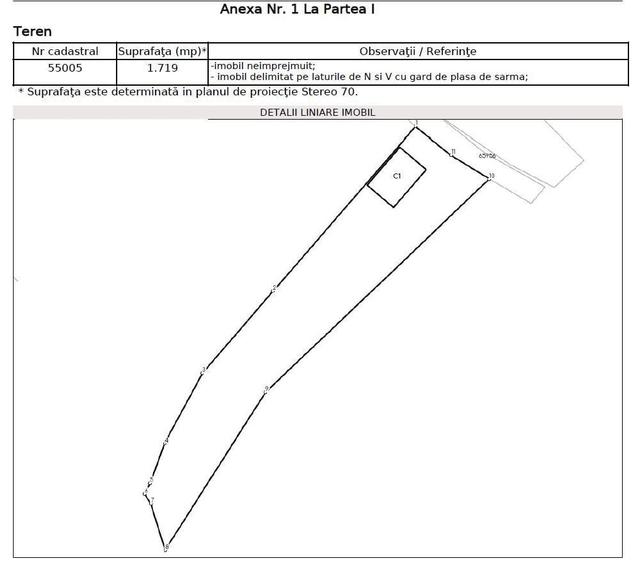 Teren 1719 m2 Mera utilitati, strada asfaltata, aproape de Cluj - 5