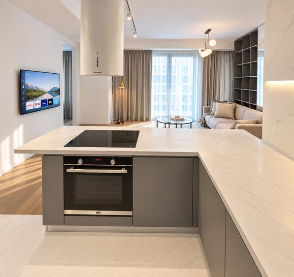 Apartament cu 2 camere semidecomandat în Floreasca