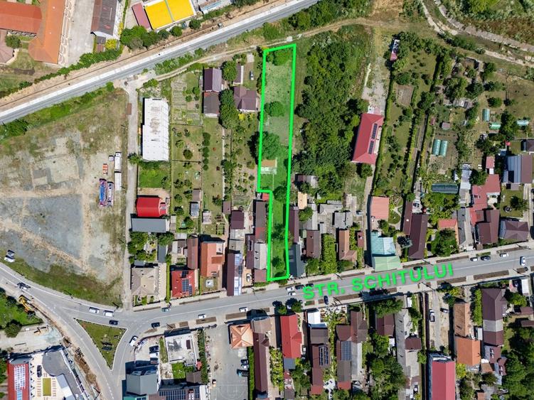 Teren Construcții intravilan de 1707 mp, în Sud