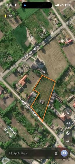 Teren de 3500 mp, în Vadu
