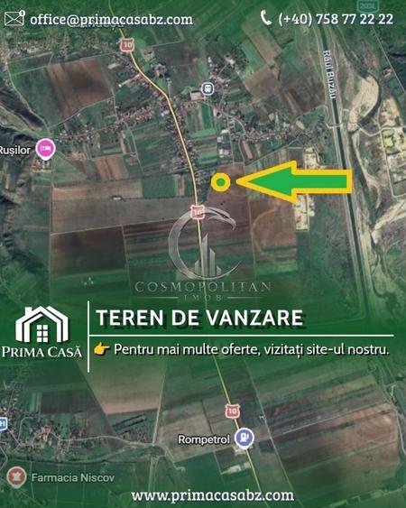 Teren extravilan de 7500 mp, în Cândești