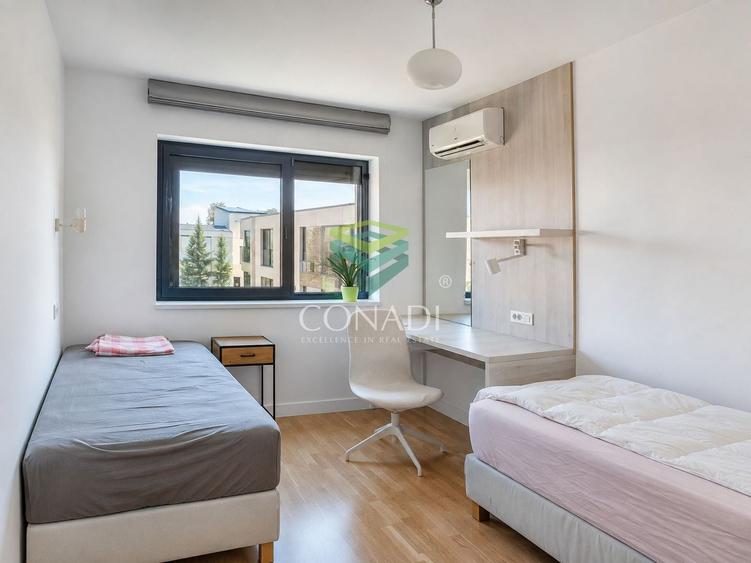 Apartament cu 3 camere semidecomandat, mobilat în Domenii