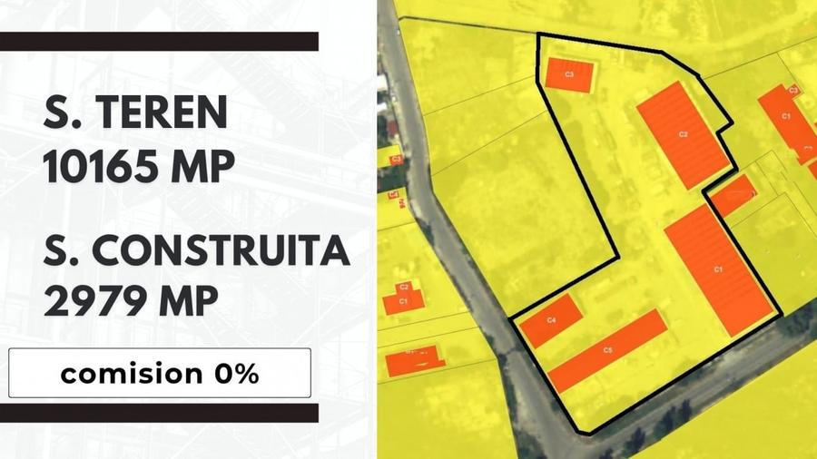 Spațiu industrial, de 2,979 mp, în Zona Industrială