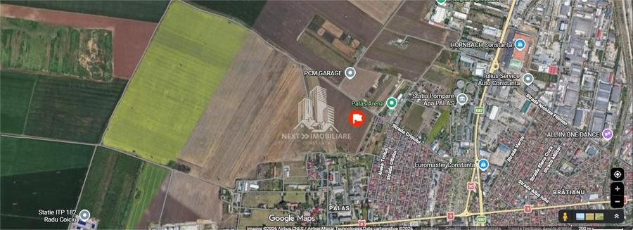 Teren agricol intravilan de 6750 mp, în Palas