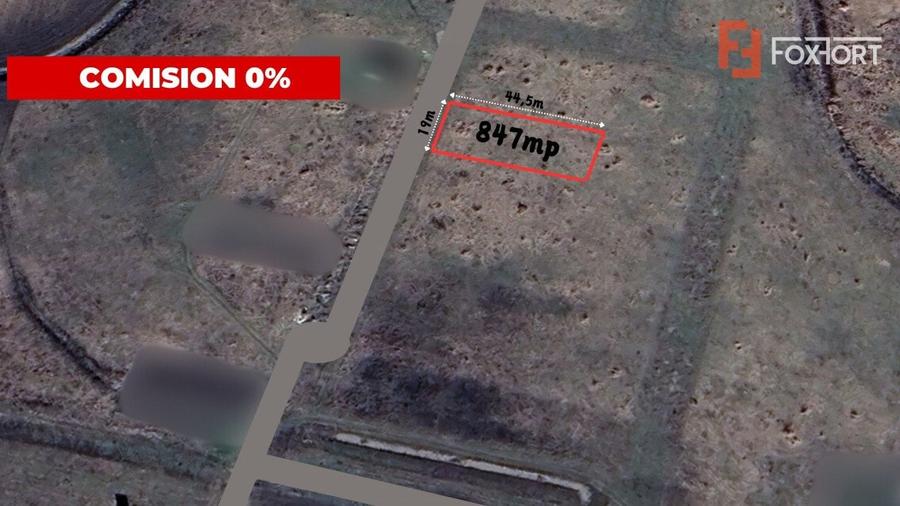 Teren Construcții intravilan de 847 mp, în Săcălaz