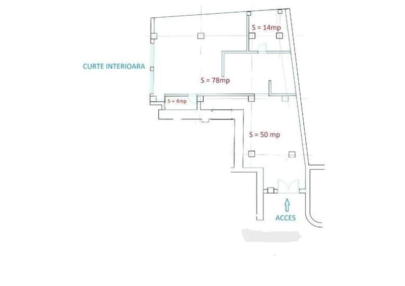 Spațiu comercial, de 146 mp, în Central