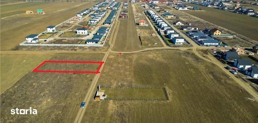 Teren de 910 mp, în Cristian