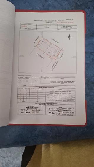 Casă cu 3 camere cu Teren 549 Mp în Central