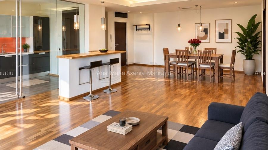 REA1029704 Apartament 3 camere 111 mp utili piscina gradina paza