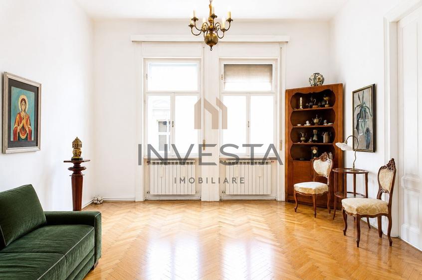 Apartament cu 3 camere semidecomandat, mobilat în Ultracentral