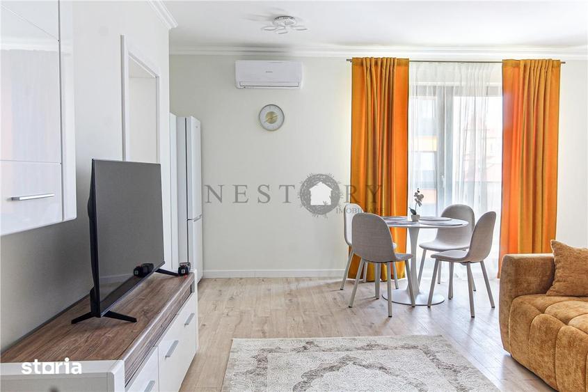 Apartament cu 2 camere, mobilat în Între Lacuri